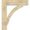 Ekena Millwork Thorton Block Rough Sawn Bracket, Douglas Fir, 6"W x 32"D x 36"H BKT06X32X36THR05RDF - alternate 2